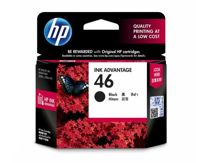 HP 46 Black Ink Cartridge