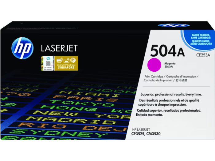 HP 504A Magenta Original LaserJet Toner Cartridge