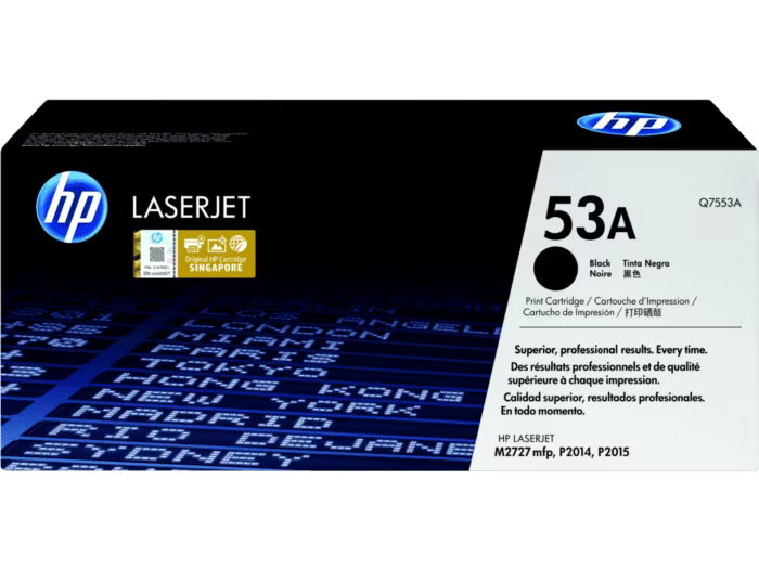 HP 53A Black Original LaserJet Toner Cartridge