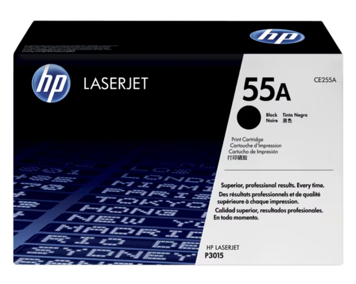 HP 55A Black Original LaserJet Toner Cartridge