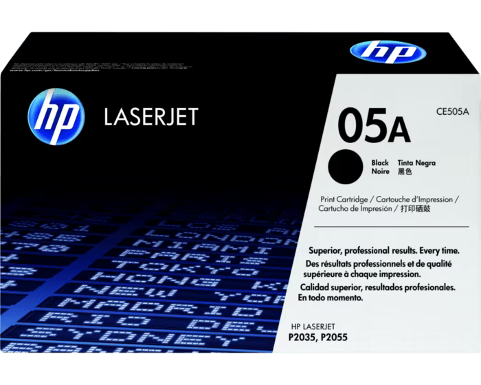 HP 05A Black Original LaserJet Toner Cartridge