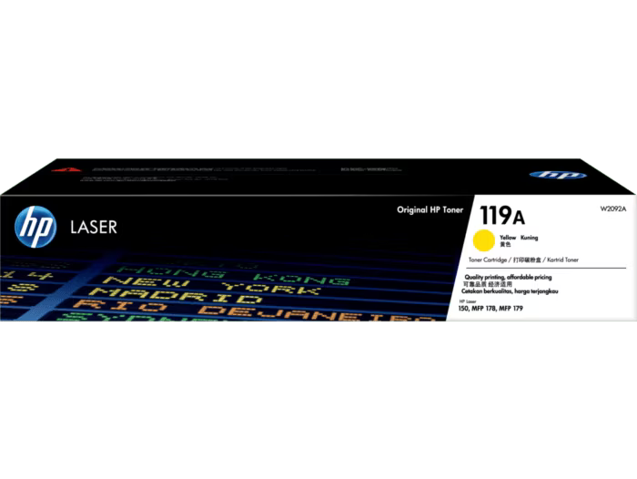 HP 119A Ylw Original Laser Toner Crtg