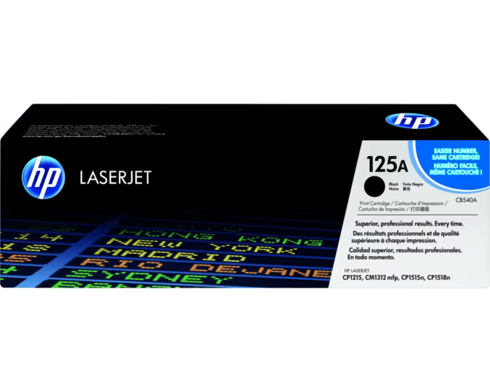 HP 125A Black Original LaserJet Toner Cartridge