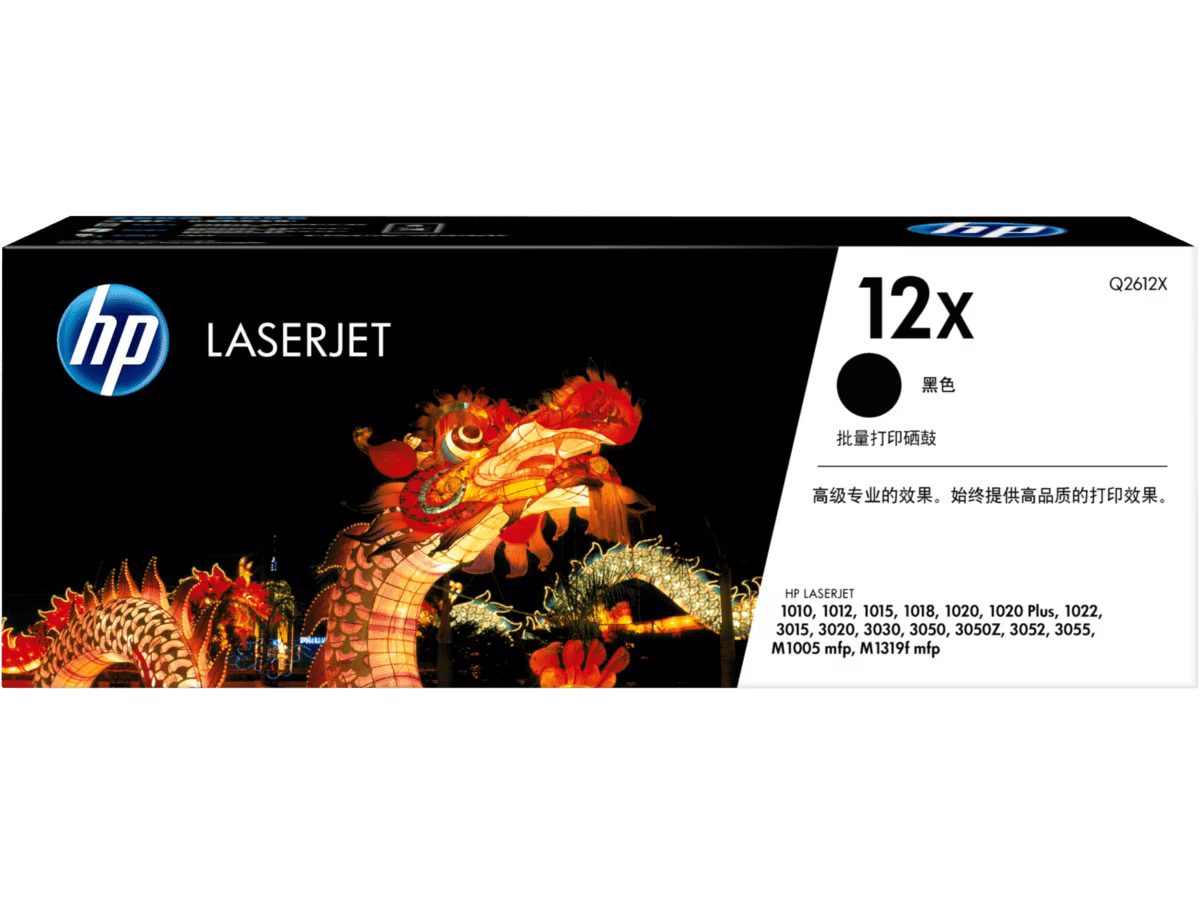HP 12X Blk Contract LJ Toner Crtg