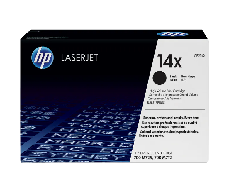 HP 14X Black High Yield Original LaserJet Toner Cartridge
