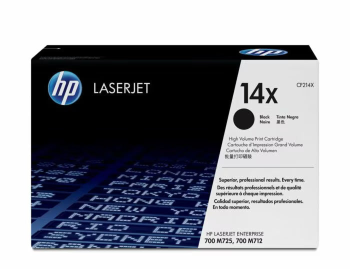HP 14X Blk Contract LJ Toner Cartridge