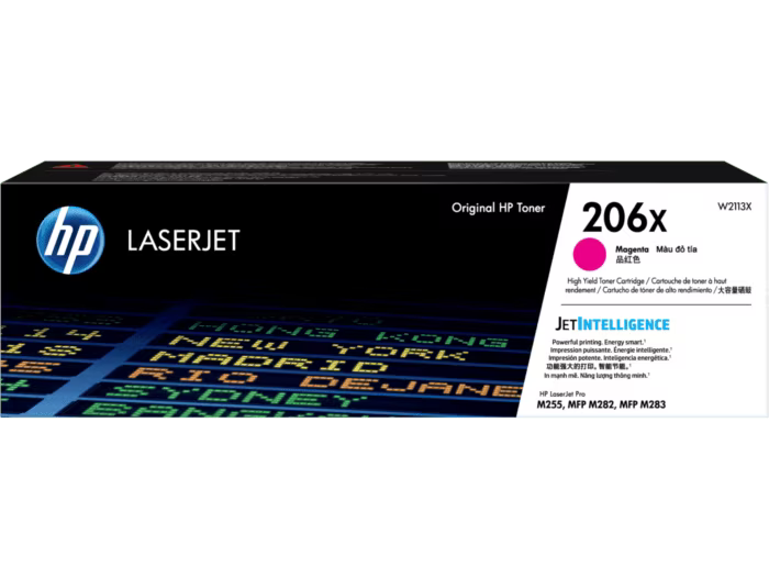 HP 206X High Yield Magenta Original LaserJet Toner Cartridge
