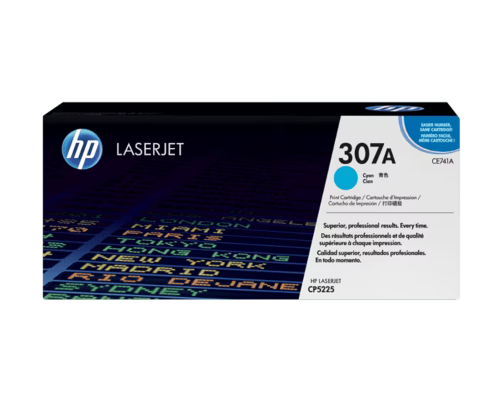 HP 307A Cyan Original LaserJet Toner Cartridge