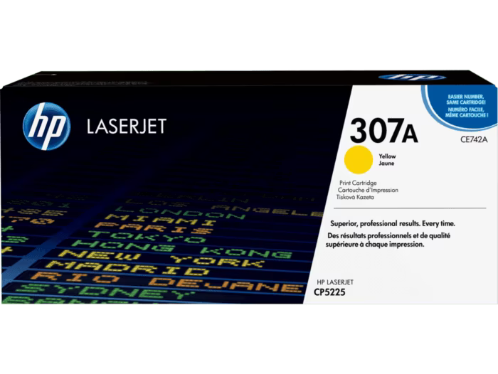 HP 307A Yellow Original LaserJet Toner Cartridge