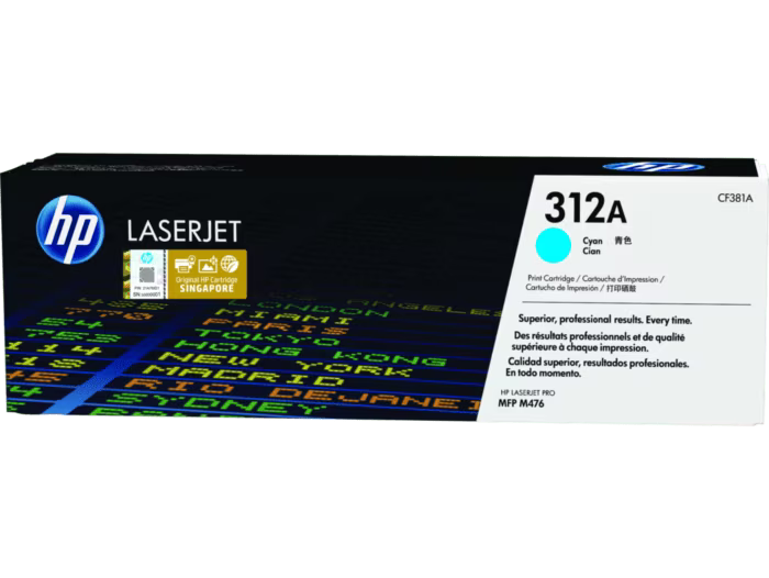 HP 312A Cyan Original LaserJet Toner Cartridge