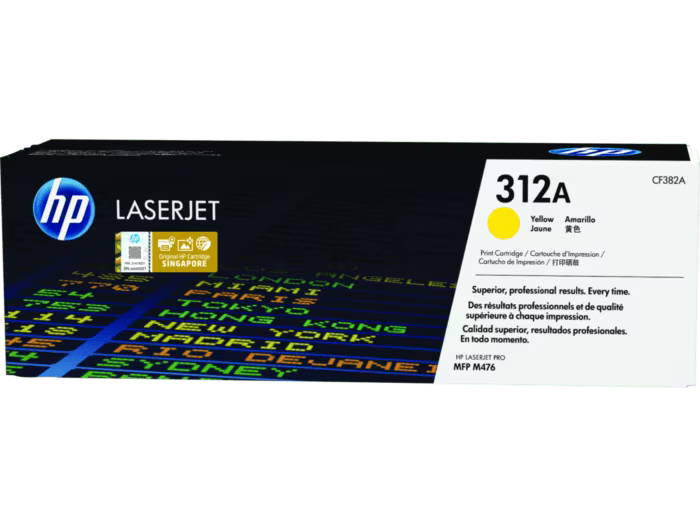 HP 312A Yellow Original LaserJet Toner Cartridge