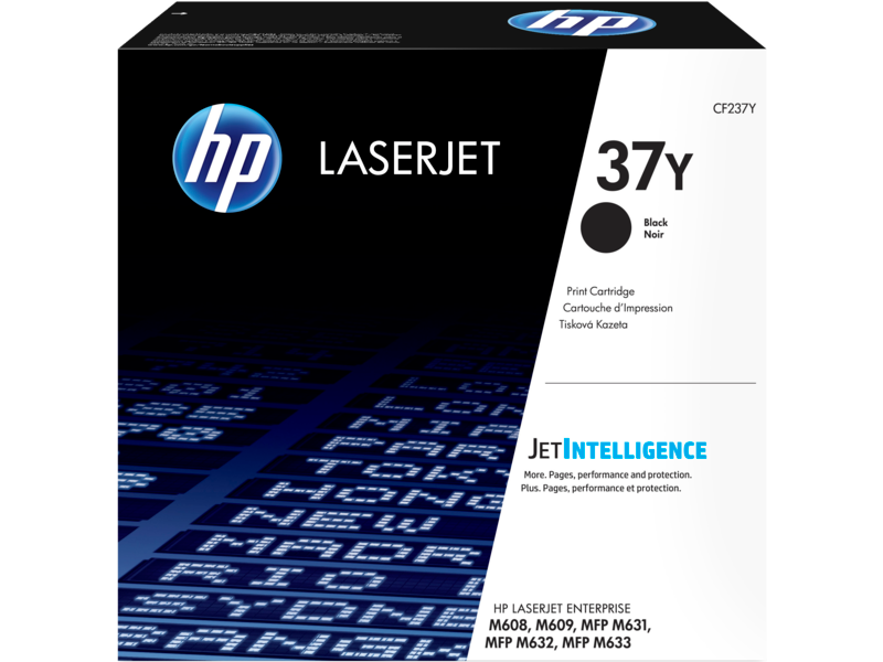 HP 37Y Black LaserJet Toner Cartridge