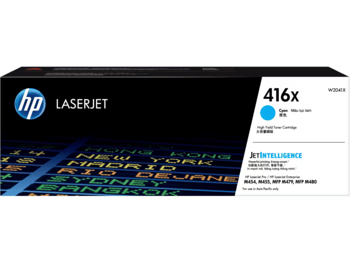 HP 416X Cyan Contract LaserJet Toner Cartridge