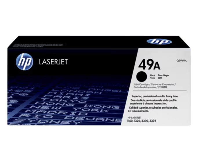 HP 49A Black Original LaserJet Toner Cartridge