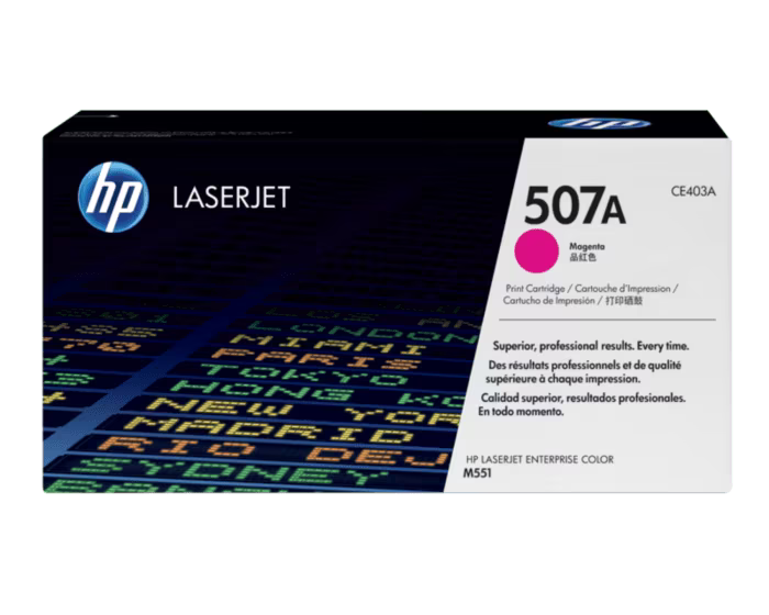 HP 507A Magenta Original LaserJet Toner Cartridge