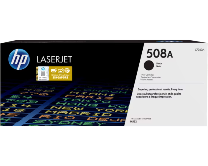 HP 508A Black Original LaserJet Toner Cartridge