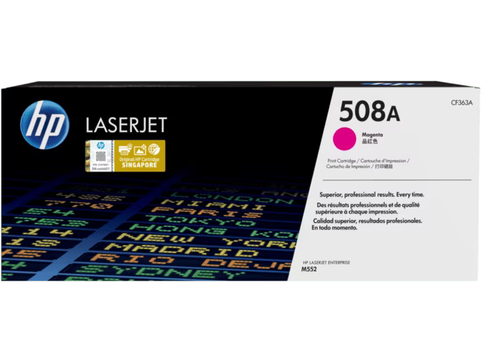 HP 508A Magenta Original LaserJet Toner Cartridge