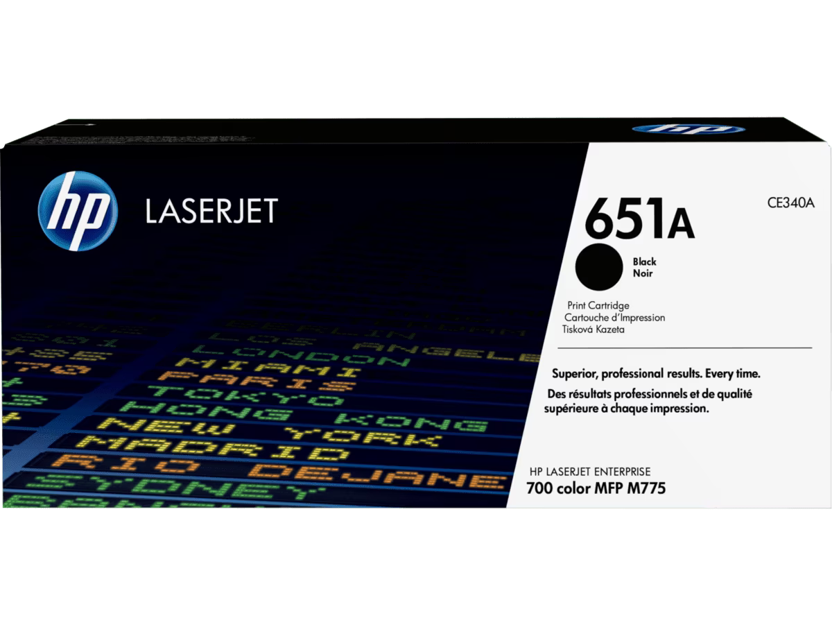 HP 651A Black Original LaserJet Toner Cartridge