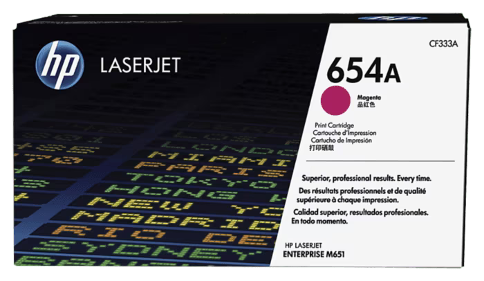 HP 654A Magenta Original LaserJet Toner Cartridge