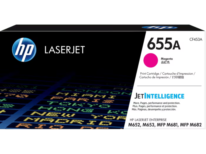 HP 655A Magenta LaserJet Toner Cartridge