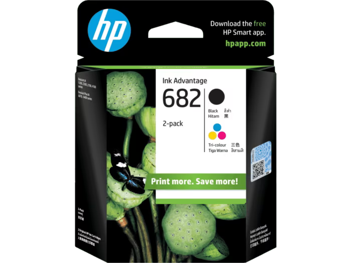 HP 682 Color/Black Ink Cartridge Combo 2-Pack