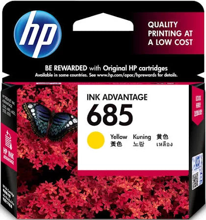 HP 685 Yellow Ink Cartridge