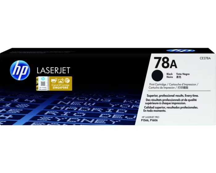 HP 78A Black Original LaserJet Toner Cartridge