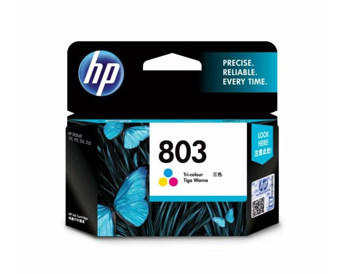 HP 803 Tri-color Ink Cartridge
