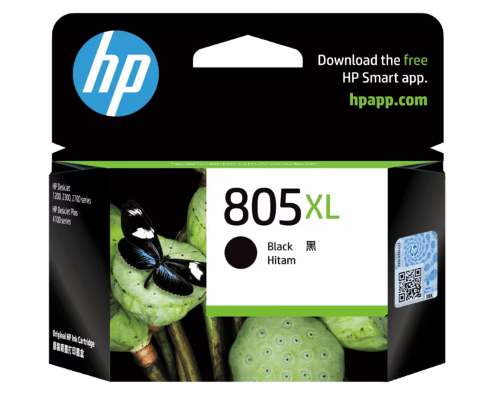 HP 805 Black Original Ink Cartridge