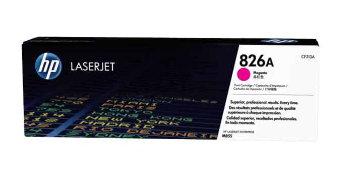 HP 826A Magenta Original LaserJet Toner Cartridge