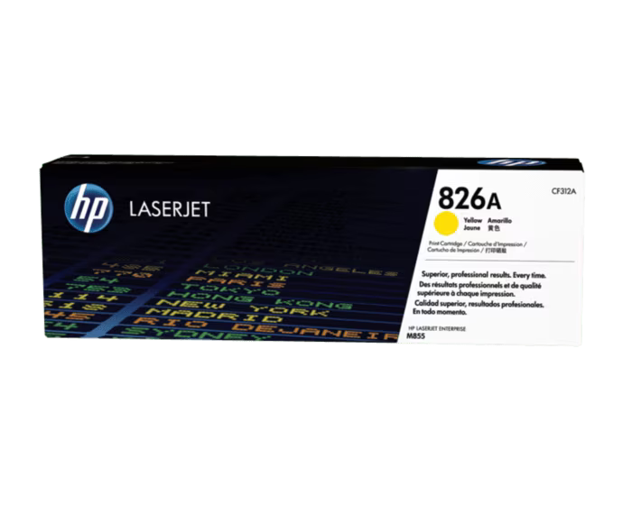 HP 826A Yellow Original LaserJet Toner Cartridge