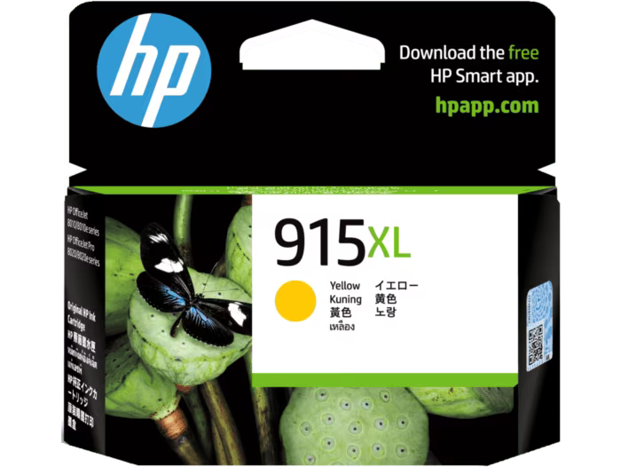 HP 915XL Yellow Original Ink Cartridge