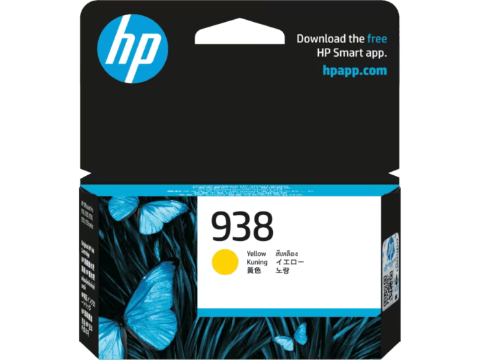 HP 938 Yellow Original Ink Cartridge