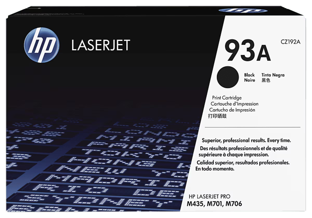 HP 93A Blk Contract LJ Toner Cartridge
