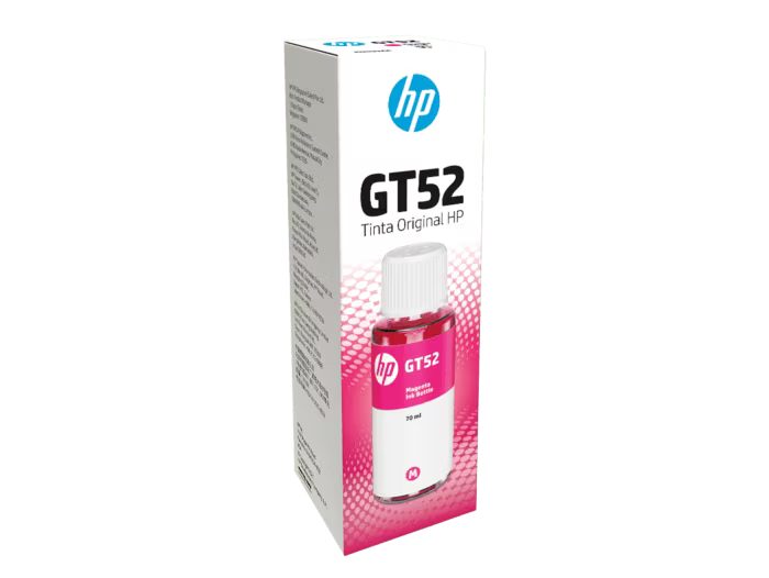 HP GT52 Magenta Original Ink Bottle